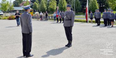 Zdjęcia z uroczystości zorganizowanej z okazji obchodów Święta Policji.
