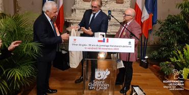 Galeria z obchodów jubileuszu miast partnerskich Konstancin-Jeziorna – Saint-Germain-en-Laye.  